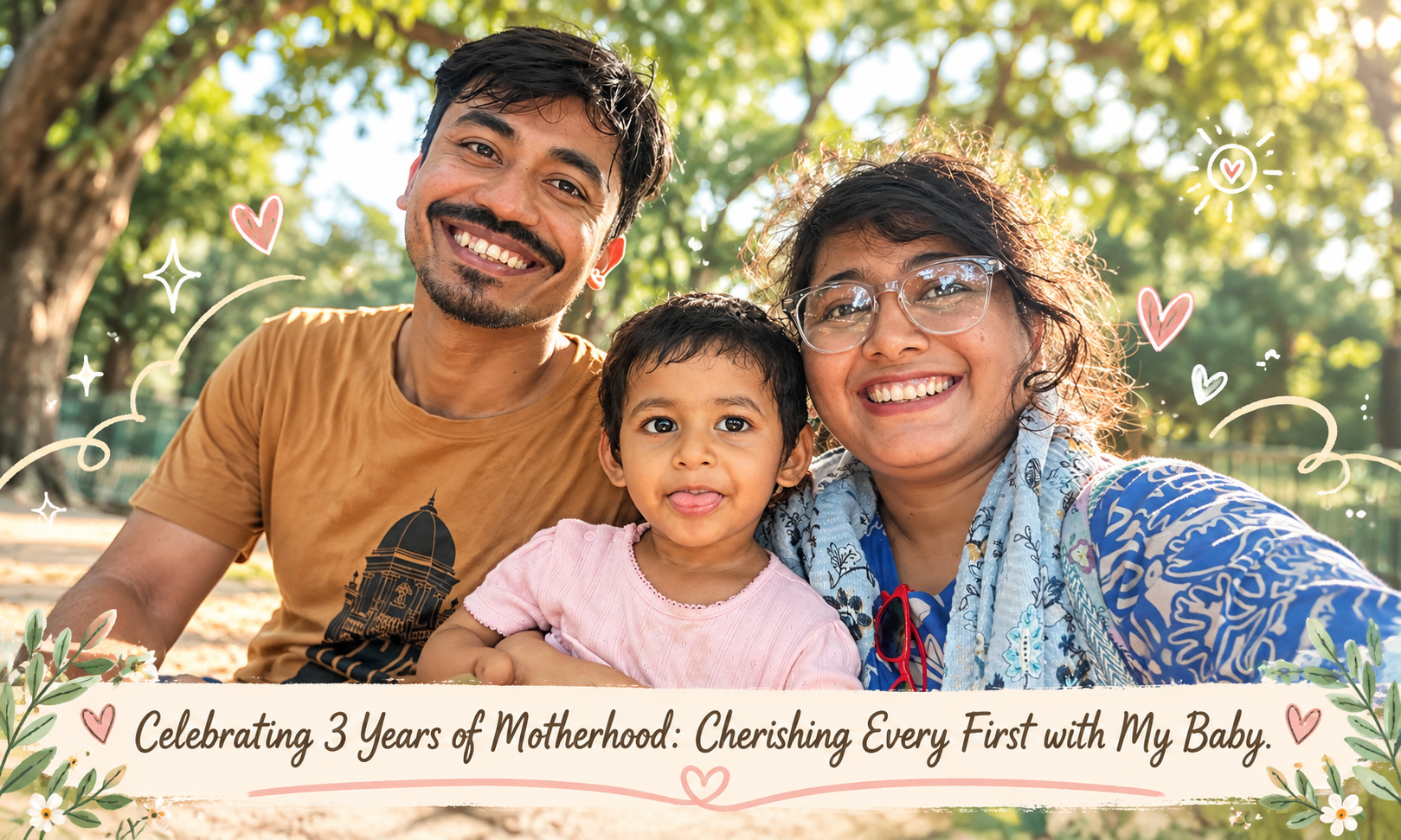 Celebrating 3 Years of Motherhood: Cherishing Every First with My Baby